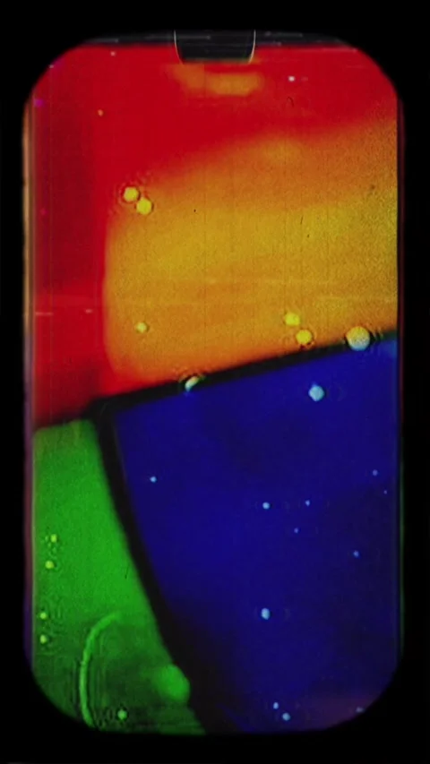 Animated Retro Interference Background with Glitch Effect Stock Footage 328390765
