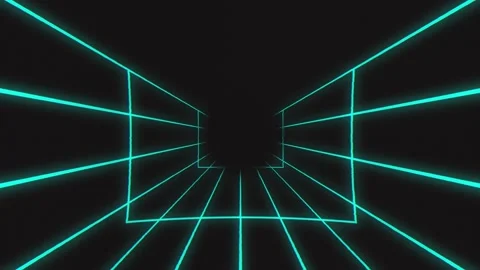 Animated retro stripes Stock Footage 238464792