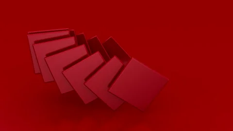 Animated Rhombuses Background Video stock 156034635