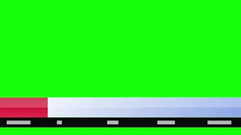 Animated Road on Green Screen Background Video stock 344028804
