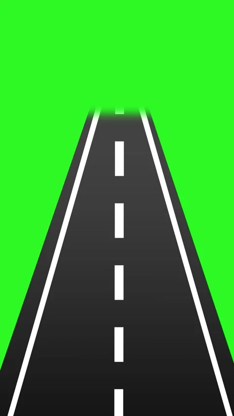 Animated road moving forward in a seamless loop. 库存影片 314984177