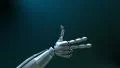 Animated robot hand counting HD Footage