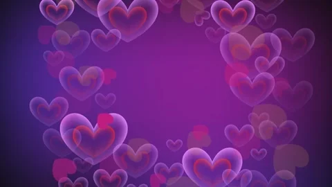 Animated, romantic theme suitable for occasions background Valentine's Day Stock Footage 328080173