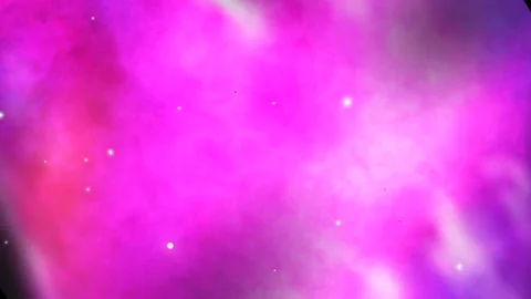 Animated rotating bright space pink background with stars Stock Footage 245972736