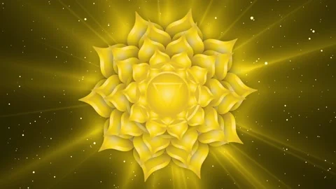 Animated rotation of a Solar Plexus Chakra symbol 스톡 동영상 154512033