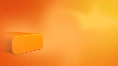 Animated round circular moves in red yellow frog Video stock 49643370