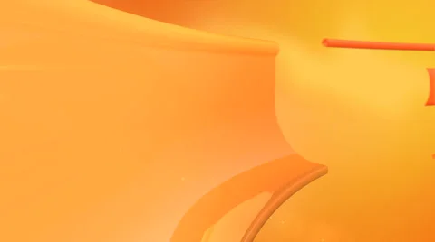 Animated round pipe moves in red yellow frog Video stock 49639899