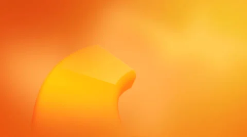 Animated round ring moves in red yellow frog Stock Footage 49641769