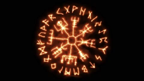 This is Animated Runic Sign. Runic Circl... | Stock Video | Pond5
