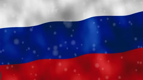 Russian Flag Waving In The Wind - Openclipart