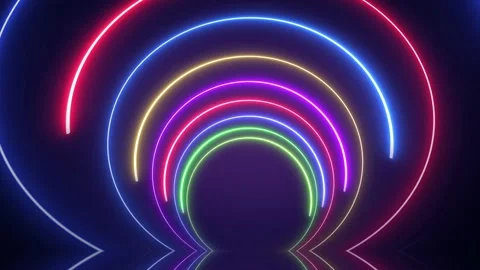 Animated Saber Lighting Frame Background Loop 2 Stock-Footage 170977433