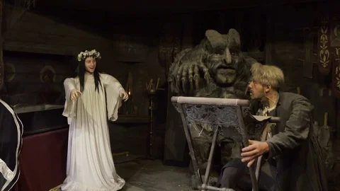 Animated Scene from Vij 스톡 동영상 81586229