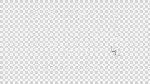 Animated school digitization white line icons Stock Footage 342247066