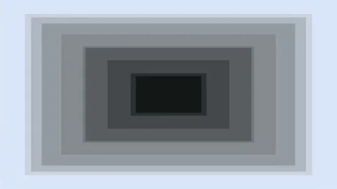 Animated screen, change the all the shades of gray to black Video stock 71321995