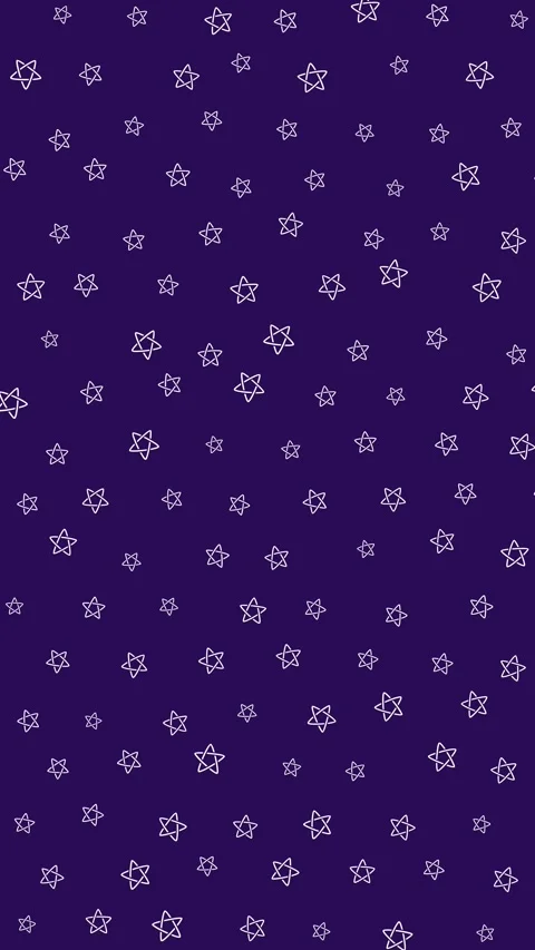 Animated Seamless Loop Pattern Of Drifting White Stars Stock Footage 332006950