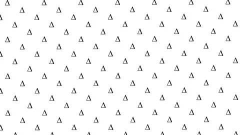 Animated Seamless Pattern Of Delta Triangle Symbols Stock Footage 333514873