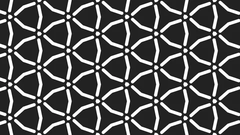 Animated seamless pattern design floating Stock Footage 118601474