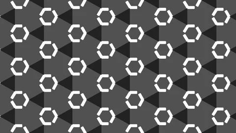 Animated seamless pattern design floating Stock Footage 118773328