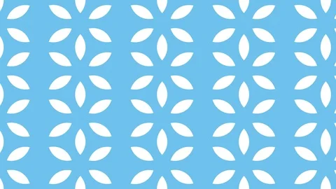 Animated seamless pattern design floating Stock Footage 118773389