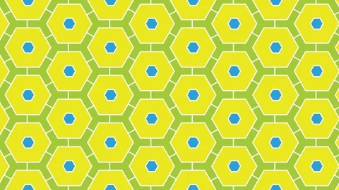 Animated seamless pattern design floating Video stock 118773393