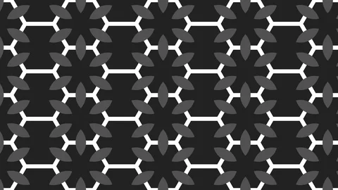 Animated seamless pattern design floating Stock Footage 118773411