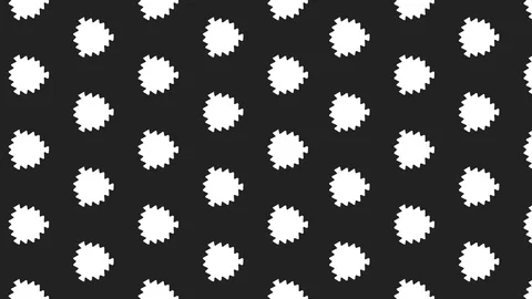 Animated seamless pattern design floating Stock Footage 118773412