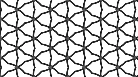 Animated seamless pattern design floating Stock Footage 118773413