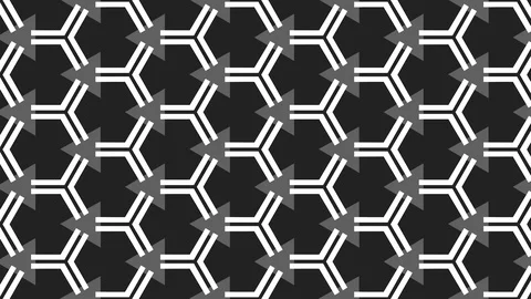 Animated seamless pattern design floating Stock Footage 119110703