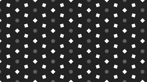 Animated seamless pattern design floating Stock Footage 119110779