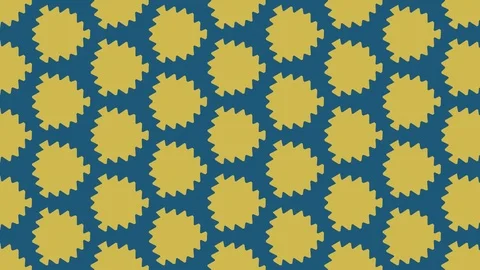 Animated seamless pattern design floating 스톡 동영상 119110896