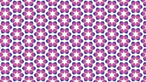 Animated seamless pattern design floating to the left side. Stock Footage 125637022