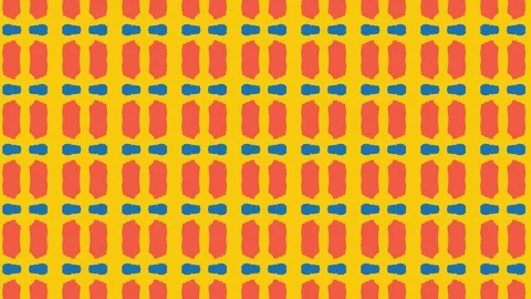 Animated seamless pattern design floating to the left side. Stock Footage 125637031