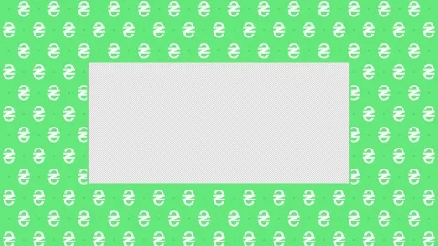 Animated Seamless Pattern Of Dollar Currency Symbols Stock Footage 333515622