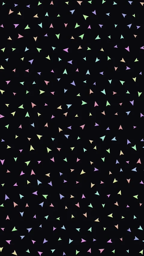Animated Seamless Pattern Of Drifting Multicolored Pastel Triangle Arrows Stock Footage 332169225