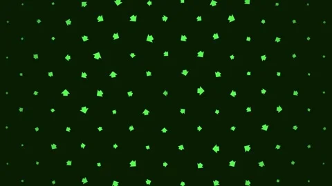 Animated Seamless Pattern Of Green Arrows With Breathing Animation Stock Footage 332169276