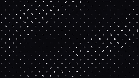 Animated Seamless Pattern Of Small White Arrows Stock Footage 332169190