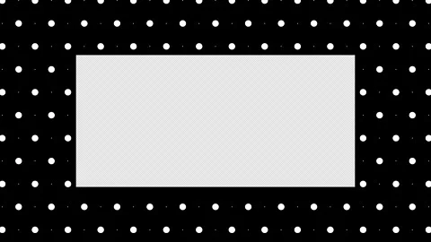 Animated Seamless Pattern Of White Dots Scrolling Up On A Black Background Stockbeeldmateriaal 333514405