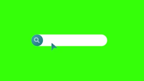Animated Search Bar With Cursor Greenscreen - High Quality Stock Footage Stock Footage 310736335