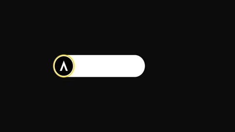 Animated Search Bar Icon on Black Background Stock-Footage 341415849