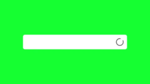 Animated search bar with loading spinner icon on green screen chroma key ba.. Stock Footage 340799420