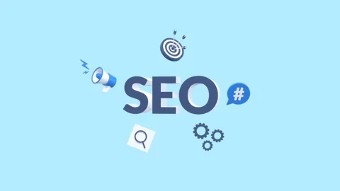 Animated Search Engine Optimization For Online Marketing Conceptual. Stock Footage 291371538