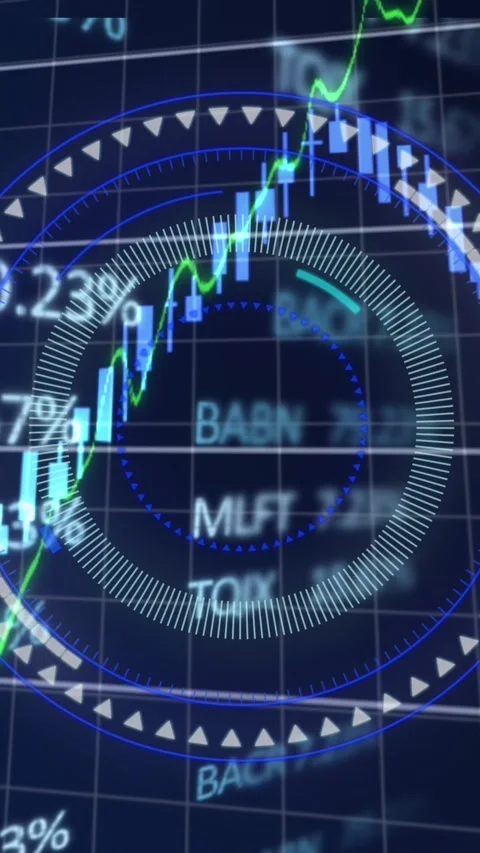 Animated security scan of male worker with global tech theme on black. Stock Footage 342996288