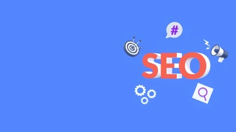 Animated SEO Optimization Concept With Copy Space. 動画素材 291371548