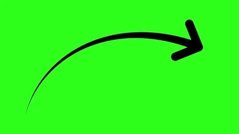 Animated set of black hand-drawn arrows moving upwards indicating growth an.. Stock Footage 332772774