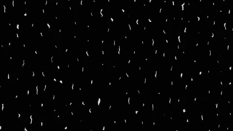 Animated short lines - white on black Stock Footage 147753611
