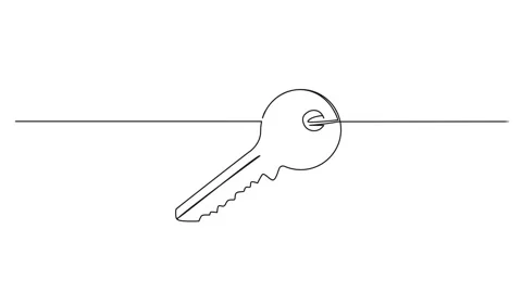 Key Line Drawing Stock Video Footage | Royalty Free Key Line Drawing ...