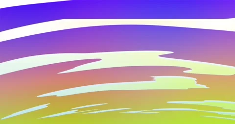 Animated sky with cartoon clouds Stock Footage 220717846