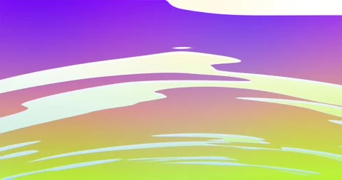 Animated sky with cartoon clouds Stock Footage 221764641