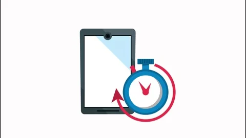 Animated smartphone icon showing fast delivery service concept with shippin.. Stock Footage 339211978