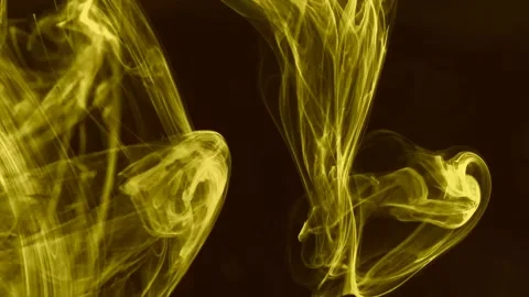 Animated Smoke moving Golden color smoot... | Stock Video | Pond5